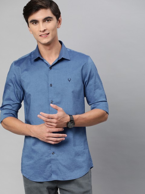 

Allen Solly Sport Men Blue Slim Fit Solid Casual Shirt