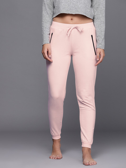 

Allen Solly Woman Women Pink Solid Lounge Pants
