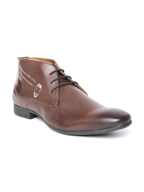 

Knotty Derby by Arden Men Brown Semiformal Shoes