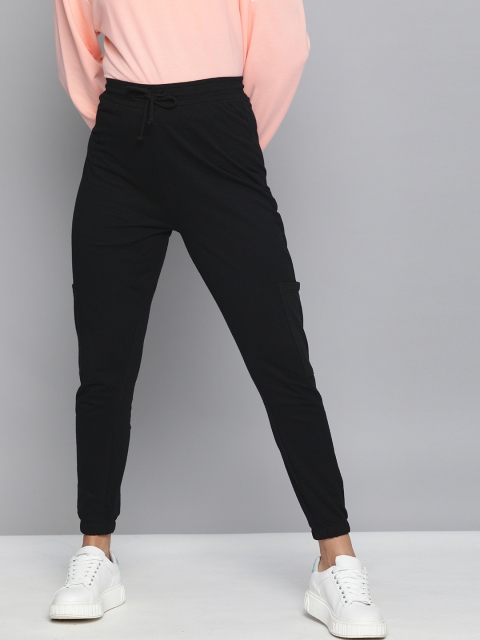 

Kook N Keech Wonder Woman Black Solid Joggers