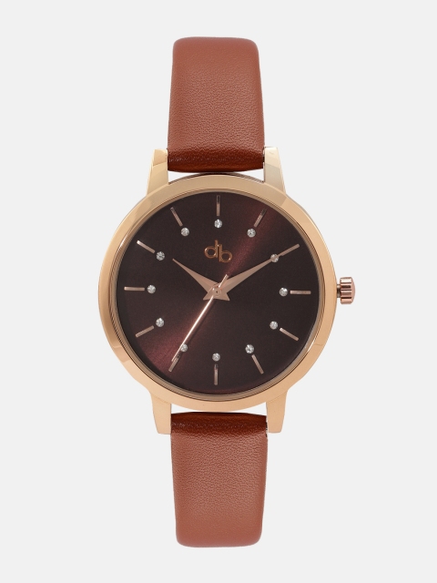 

DressBerry Women Brown Analogue Watch DB20-4C