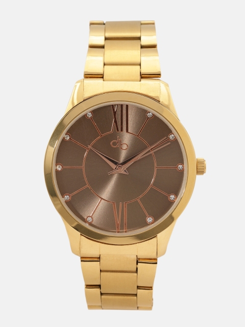 

DressBerry Women Brown Analogue Watch