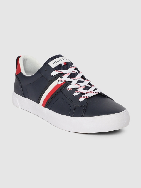 

Tommy Hilfiger Men Navy Blue Solid tmROLO Sneakers