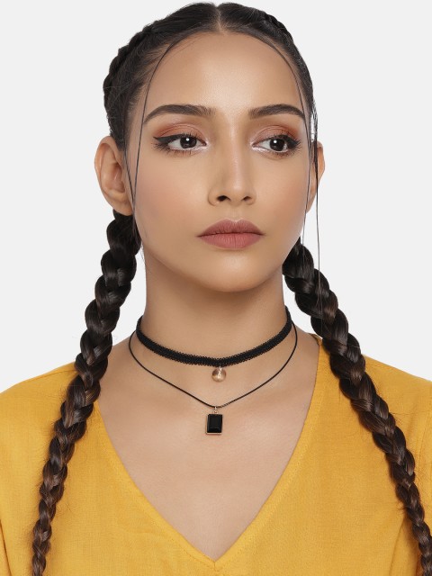 

DressBerry Black Choker Necklace