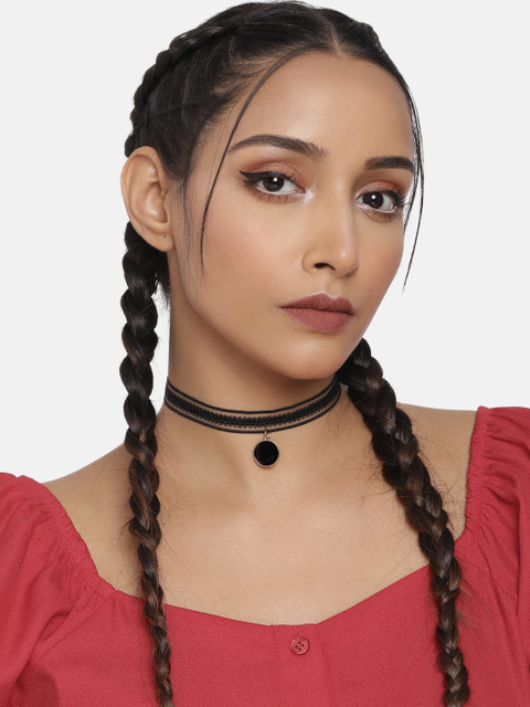 

DressBerry Black Choker Necklace