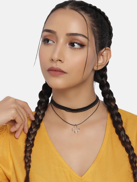

DressBerry Black Choker Necklace
