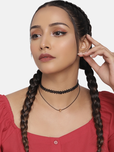 

DressBerry Black Choker Necklace