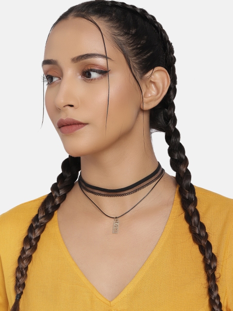 

DressBerry Black Choker Necklace