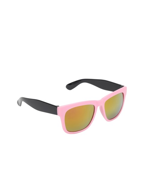 

Olvin Kids Pink Mirrored Wayfarer Sunglasses OL428-07, Brown