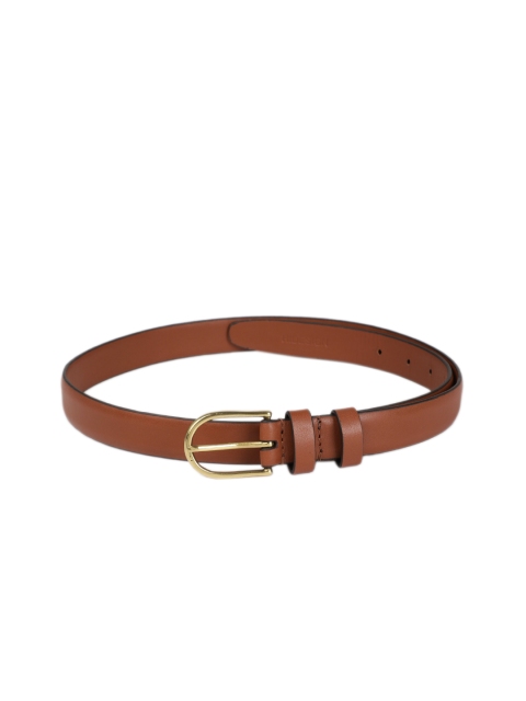 

Hidesign Women Tan Brown Solid Leather Belt