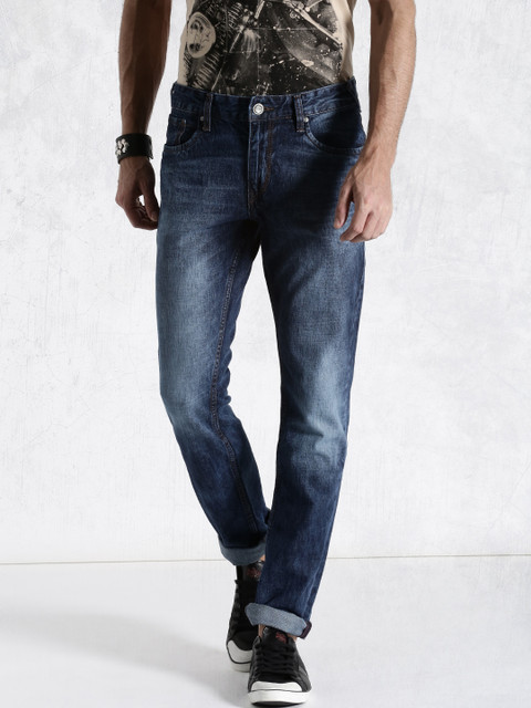 

Roadster Blue Washed Slim Fit Jeans