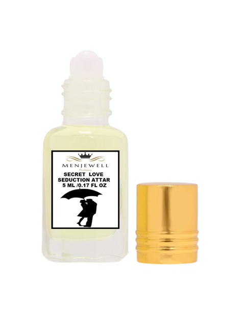 

Menjewell Secret Love Seduction Natural Attar 5ml, Transparent