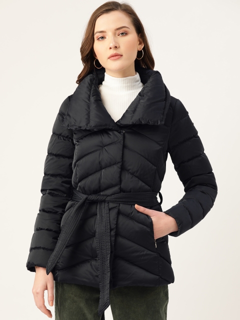

Geox Women Navy Blue Solid Lightweight Down Puffer Jacket