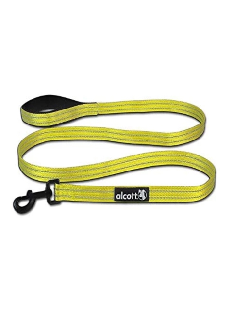 

PawsnCollars Yellow Visibility Dog Leash, Lime green