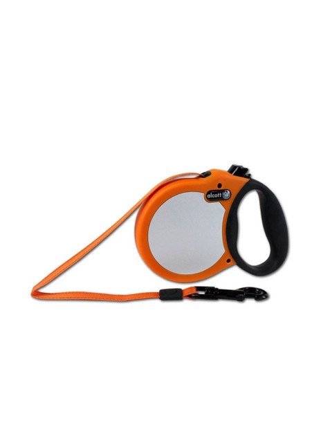 

PawsnCollars alcott Visibility Retractable Leash, Orange