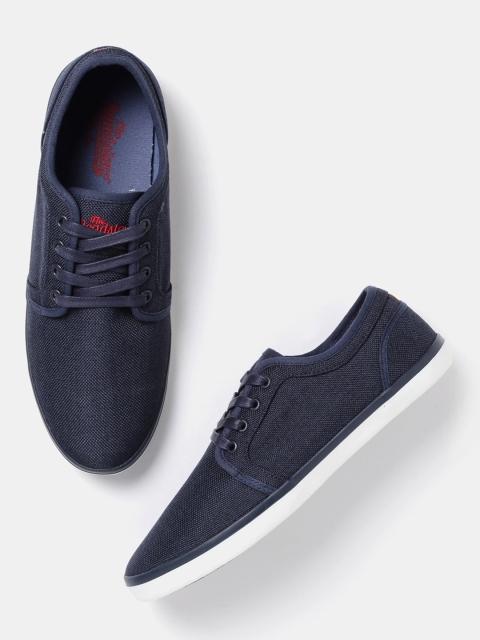 

Roadster Men Navy Casual Shoes, Navy blue