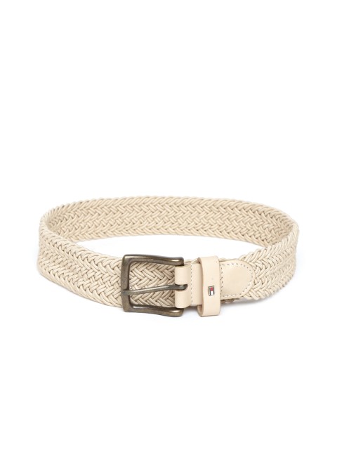 

Tommy Hilfiger Men Beige Braided Belt