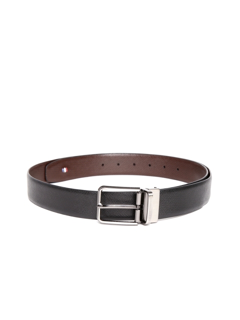 

Tommy Hilfiger Men Black & Brown Reversible Genuine Leather Belt