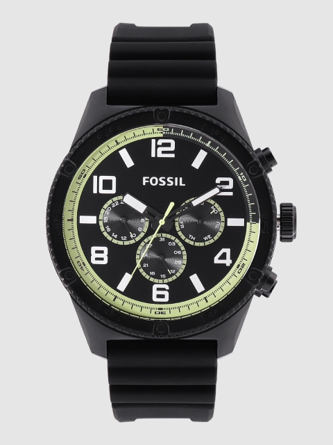 

Fossil Men Black Brox Analogue Watch BQ2534
