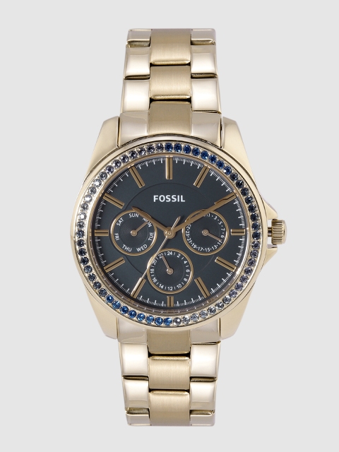 

Fossil Women Charcoal Grey Janice Analogue Watch BQ3612