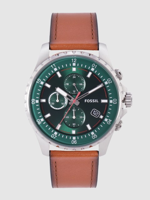 

Fossil Men Green Dillinger Analogue Watch FS5734