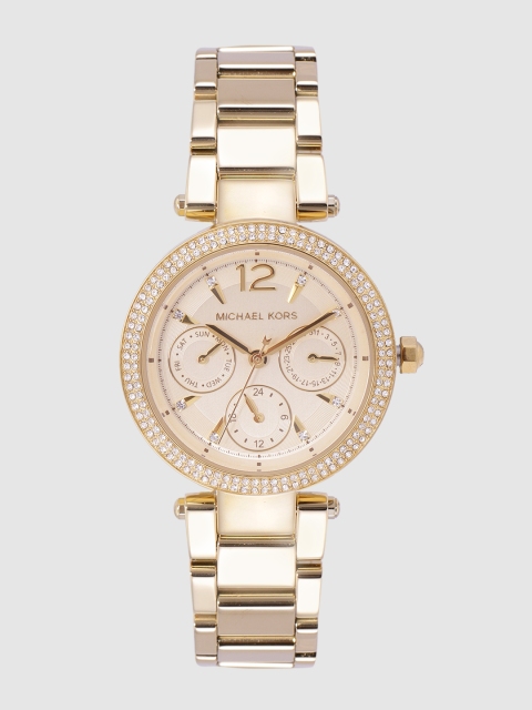 

Michael Kors Women Gold-Toned Analogue Watch MK6351