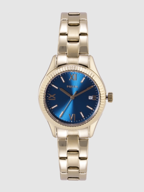 

Fossil Women Blue Rye Analogue Watch BQ3634