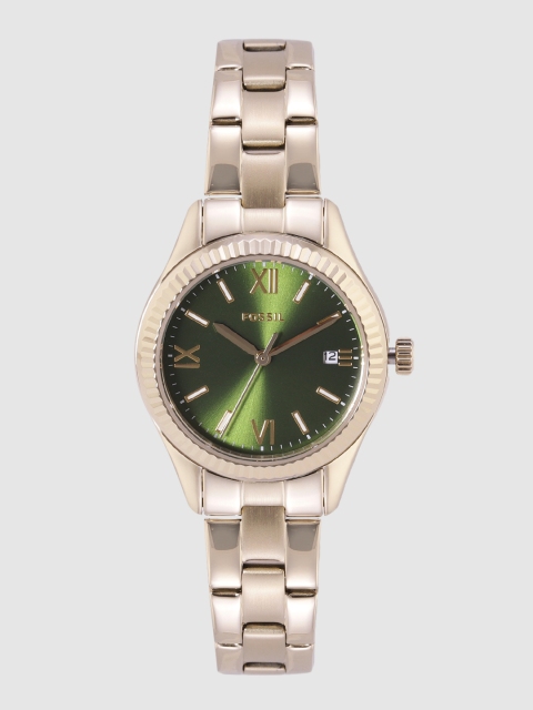 

Fossil Women Green Rye Analogue Watch BQ3635