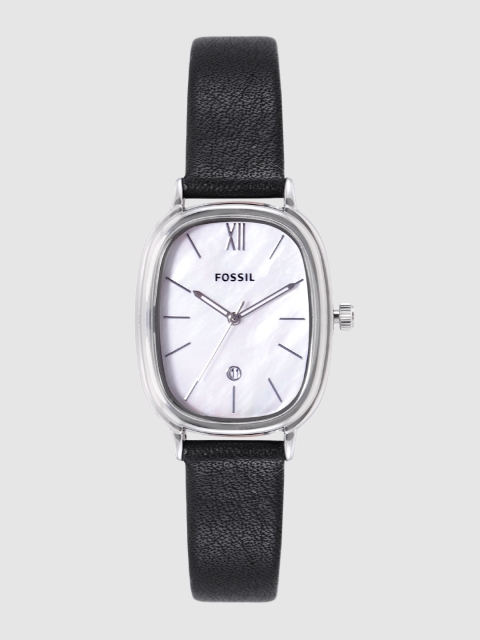 

Fossil Women White Lyla Analogue Watch BQ3605