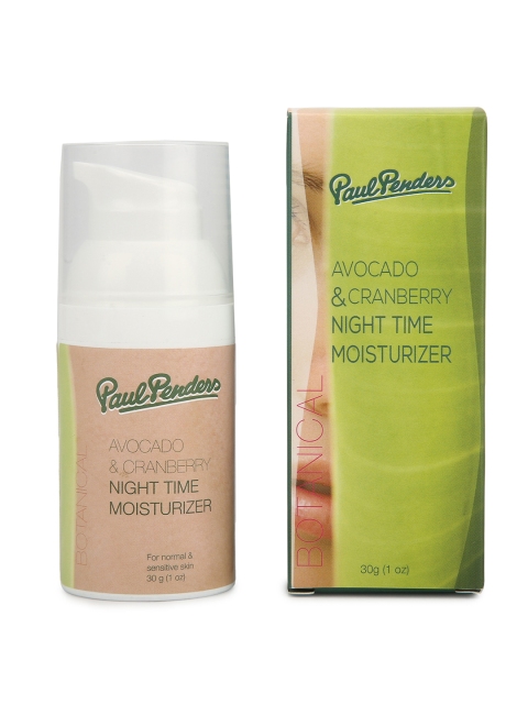 

Paul Penders Avocado & Cranberry Night Time Moisturizer 30g, White
