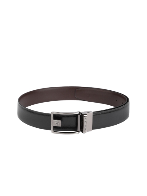 

Van Heusen Men Black & Brown Reversible Solid Leather Belt