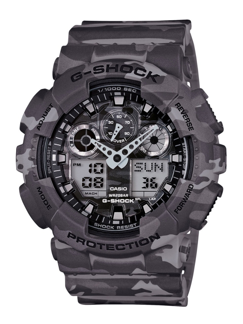 

Casio G-Shock Men Grey Analogue and Digital watch G581 GA-100CM-8ADR