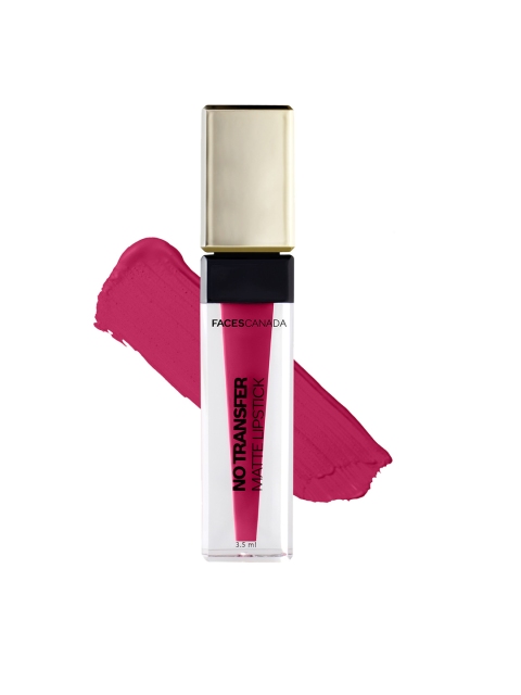 

Faces Canada Pink Tea-Spiller 06 No Transfer Matte Liquid Lipstick 3.5ml