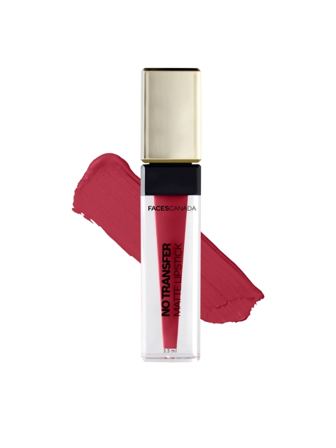 

FACES CANADA No Transfer Matte Lipstick - FOMO Queen 01, Red