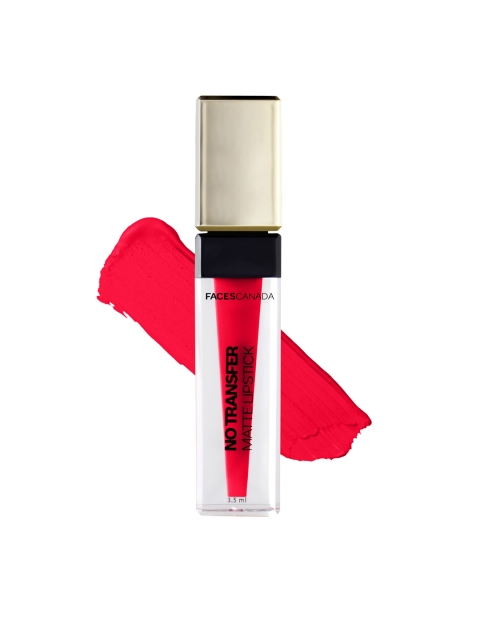

FACES CANADA No Transfer Matte Lipstick B-Town Babe 03 3.5ml, Red