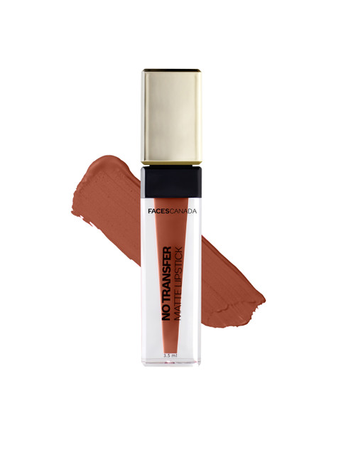 

FACES CANADA No Transfer Matte Lipstick Filter Freak 11 3.5ml, Brown