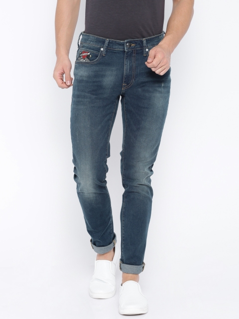 

Ed Hardy Blue Super-Slim Fit Jeans