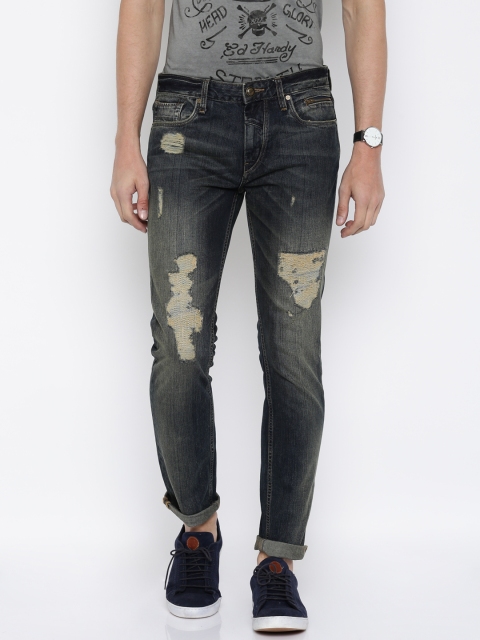 

Ed Hardy Blue Slim Fit Jeans