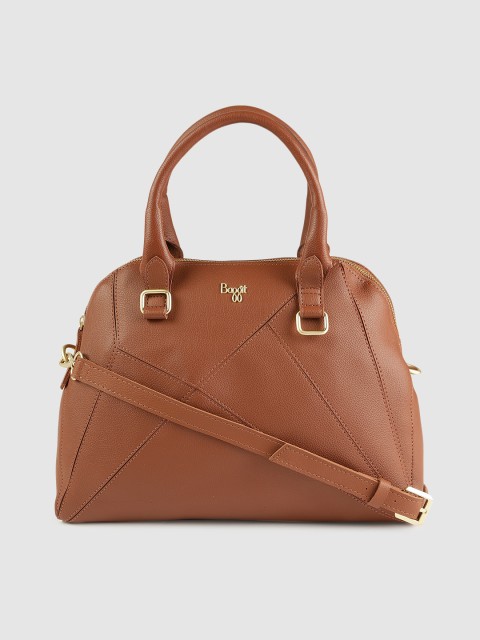 

Baggit Women Tan Brown Solid Handheld Bag