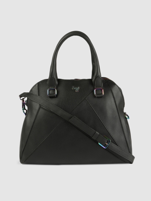 

Baggit Women Black Solid Handheld Bag