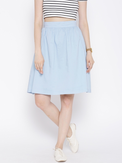 

Vero Moda Blue Flared Skirt