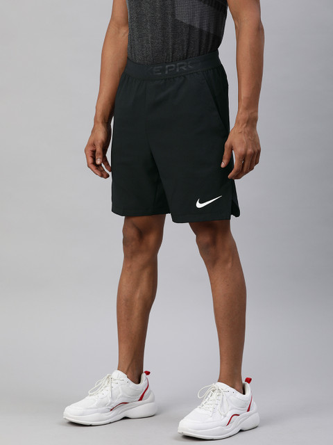 

Nike Men Black Solid Regular Fit AS M NP DF FLEX VENT MAX Sports Shorts