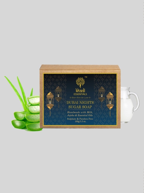 

KHADI ESSENTIALS Unisex Dubai Nights Sugar Soap, White