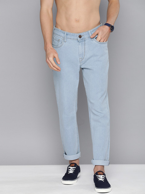 

HERE&NOW Men Blue Slim Fit Mid-Rise Clean Look Stretchable Jeans