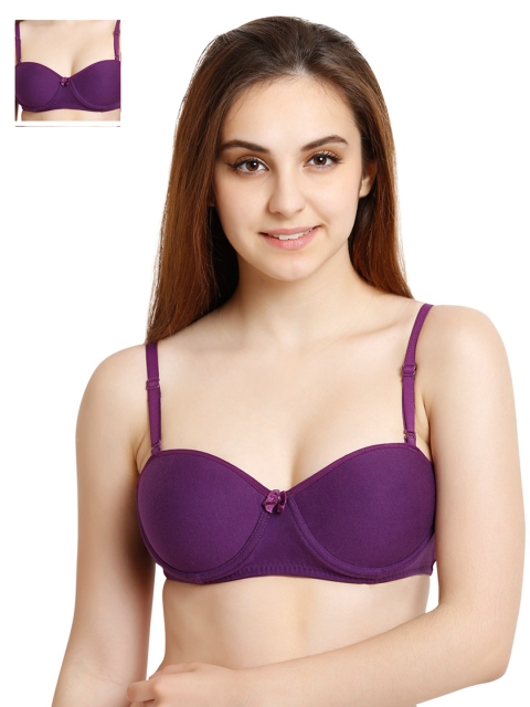 

Tweens Pack of 2 Purple T-shirt Bras TW2201D