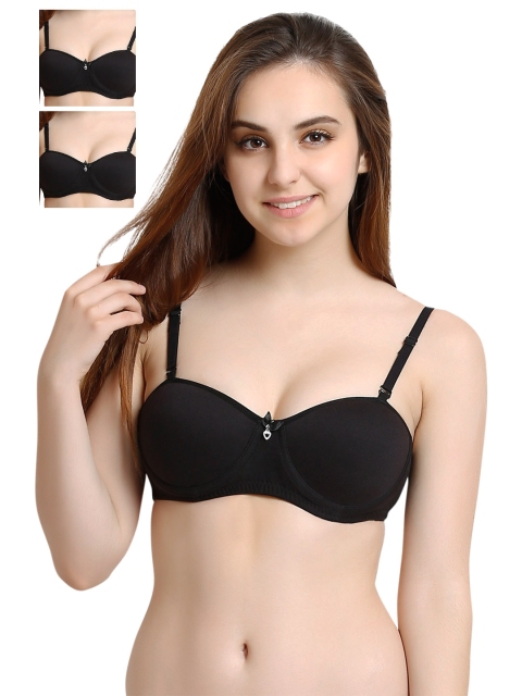 

Tweens Pack of 3 Black T-shirt Bras TW2201BL