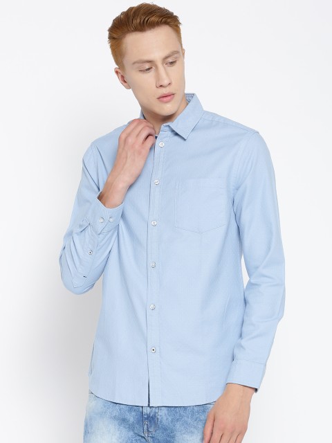 

Jack & Jones Blue Slim Fit Casual Shirt
