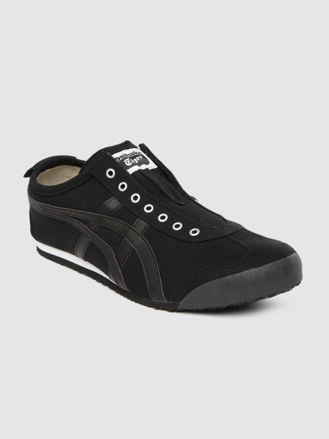 Onitsuka Tiger Mexico 66 Slip On Black Sneakers For Women Get Stylish Shoes For Every Women Online In India 22 Pricehunt