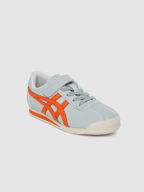 

Onitsuka Tiger Kids Grey Corsair PS Striped Sneakers