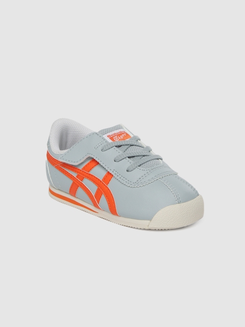 

Onitsuka Tiger Kids Grey Corsair TS Striped Sneakers